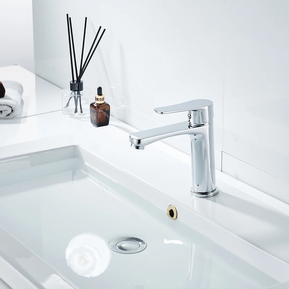 Momali brass economic cheap price modern brass vanity washbasin water mixers tap basic toilet lavatory wash basin faucets