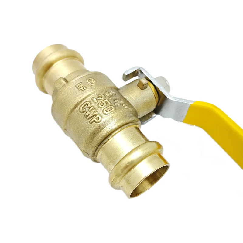 Texoon Competitive Prices on Brass Ball Valve with Compression Ends for Copper Piping: Secure and Leak-Free Connection