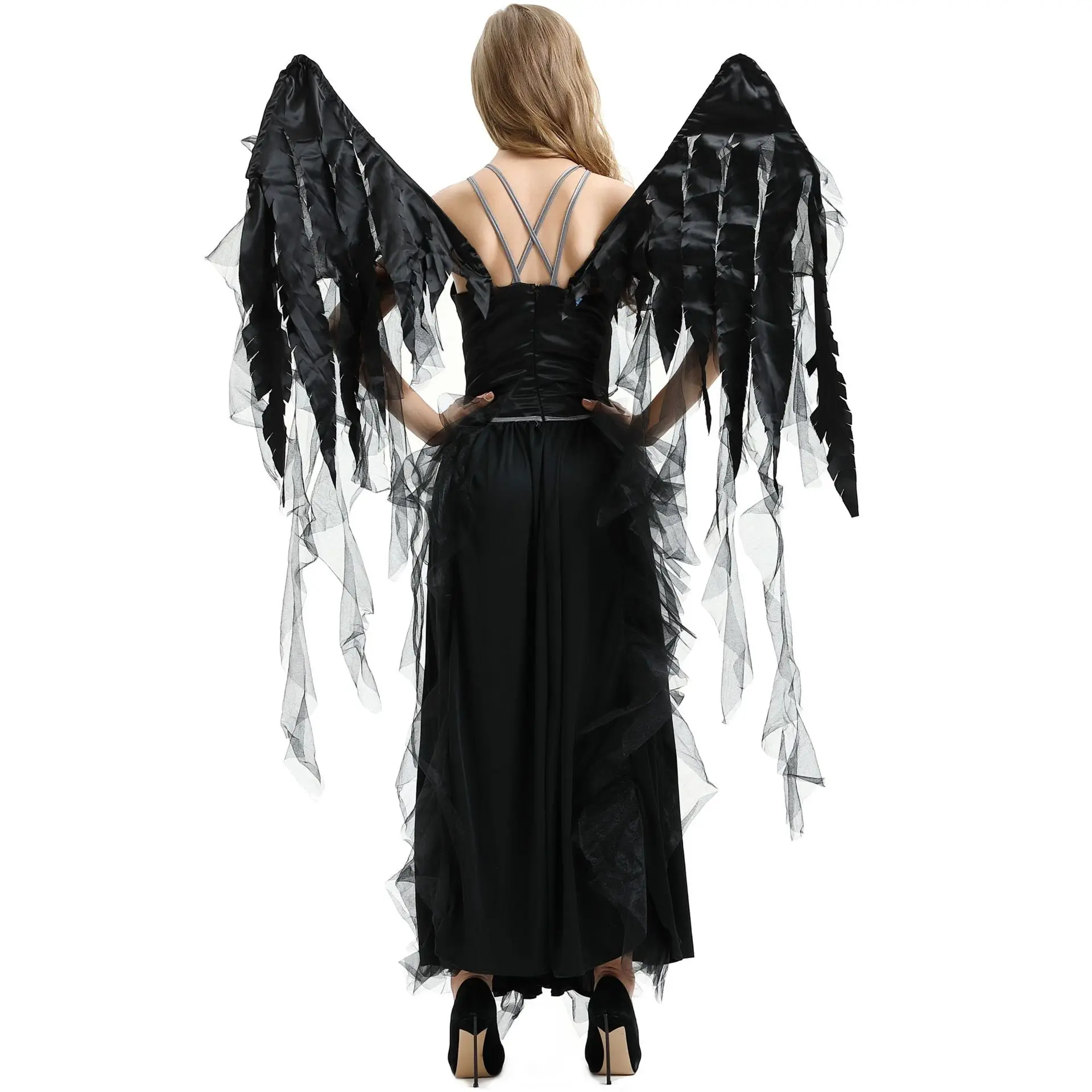 M-XL Unique Design halloween vampire dark angel costume cosplay cosplay ghost festival witch costume