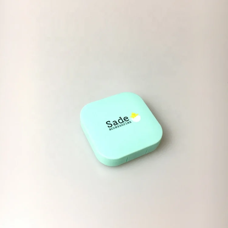 Custom  very cheap contact lens case  accept customized designs and LOGO A-8061