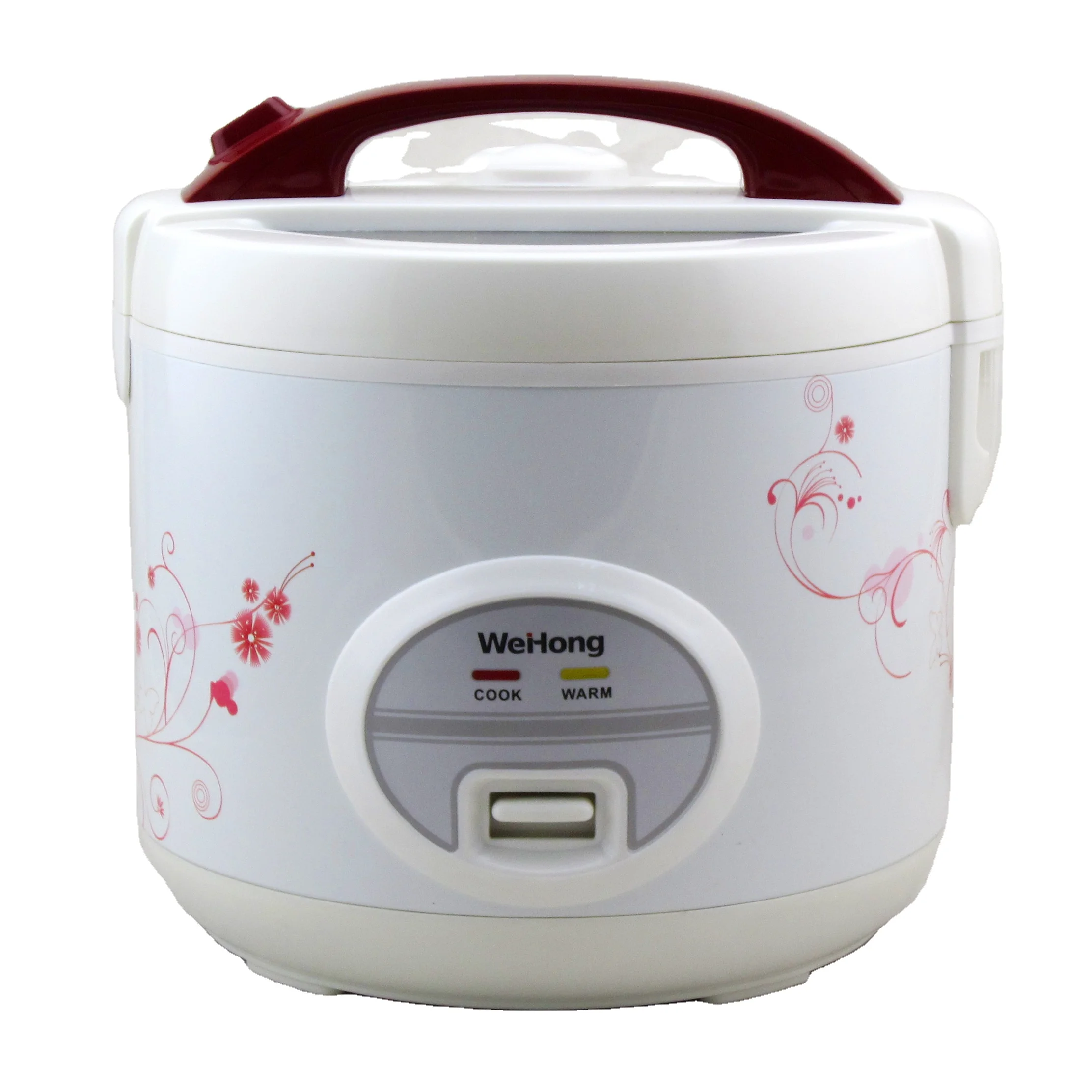 1.5L 1.8L deluxe rice cooker with flower tinplate