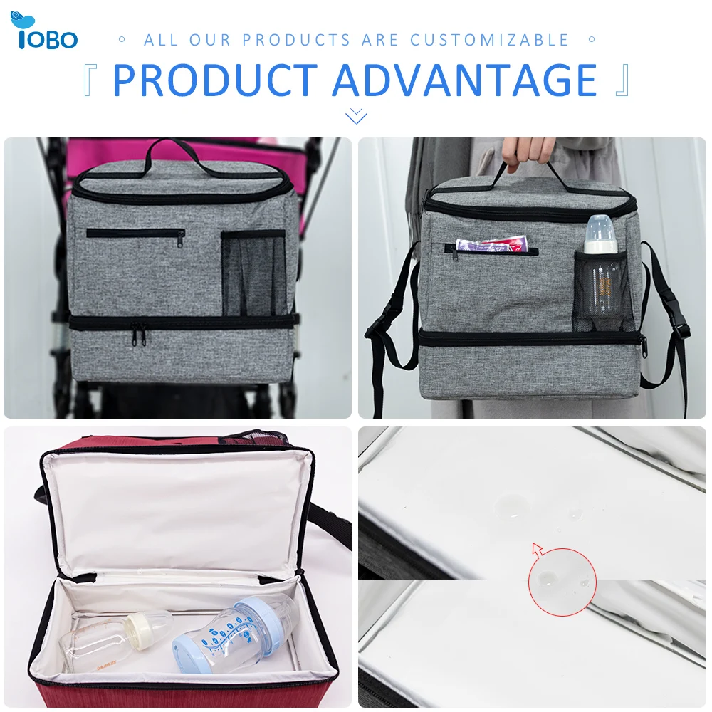 Baby Stroller Organizer Bag for Stroller Accessories Baby Pushchair Stroller Bag for Pram Organizer Travel Bags