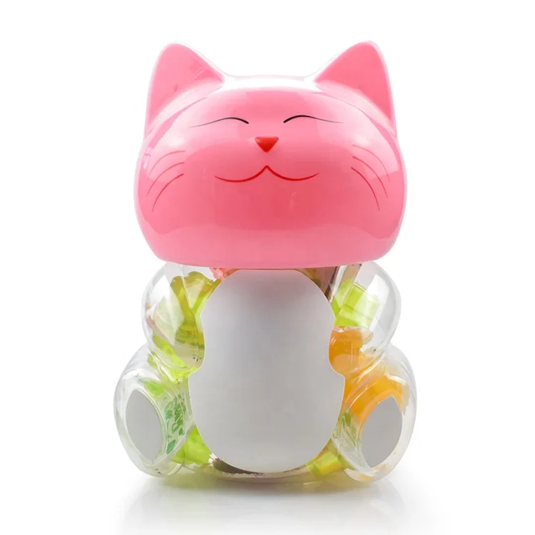 fortune cat fruit jelly candy sweets jelly cup fruit flavored candy