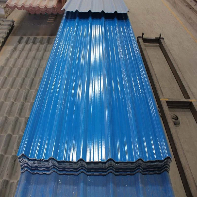 ASA Upvc different color plastic roofing sheets corrugated telhas pvc for house