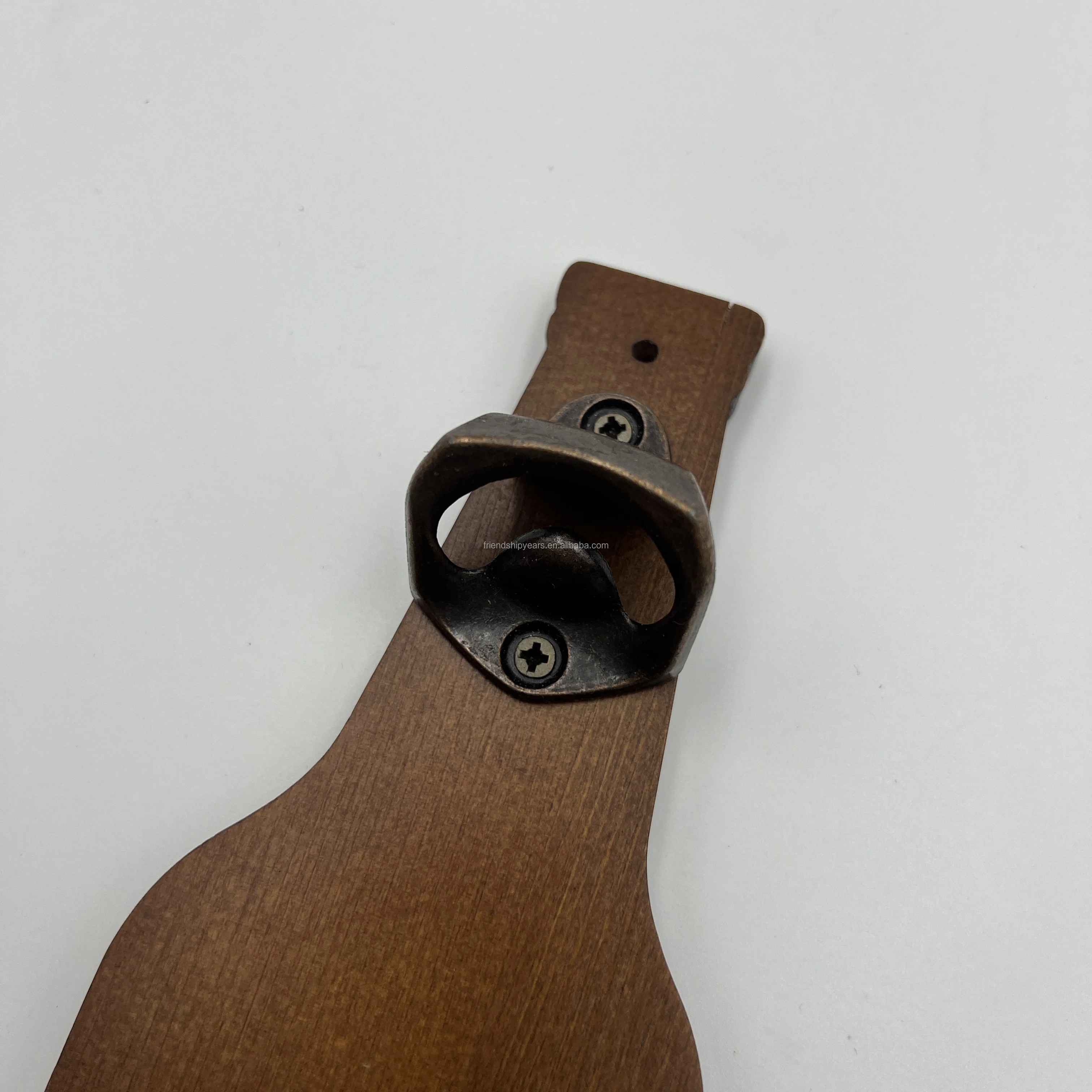 Personalized Souvenir Wood Beer Bottle Opener Blade Flat Card Metal Stainless Steel ODM OEM Custom LOGO Colors Sublimation Bar