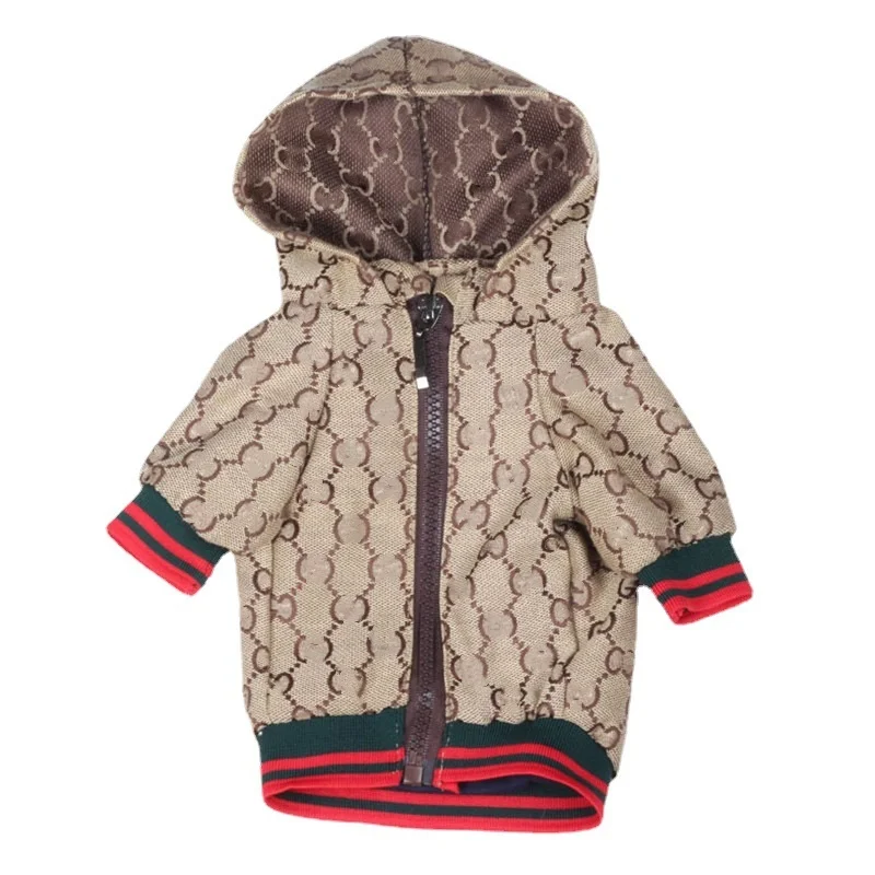 Manufacturer Fashion Name Branded High End Larger 3XL Winter Dog Apparel Luxury Dog Coat Designer Dog Clothes