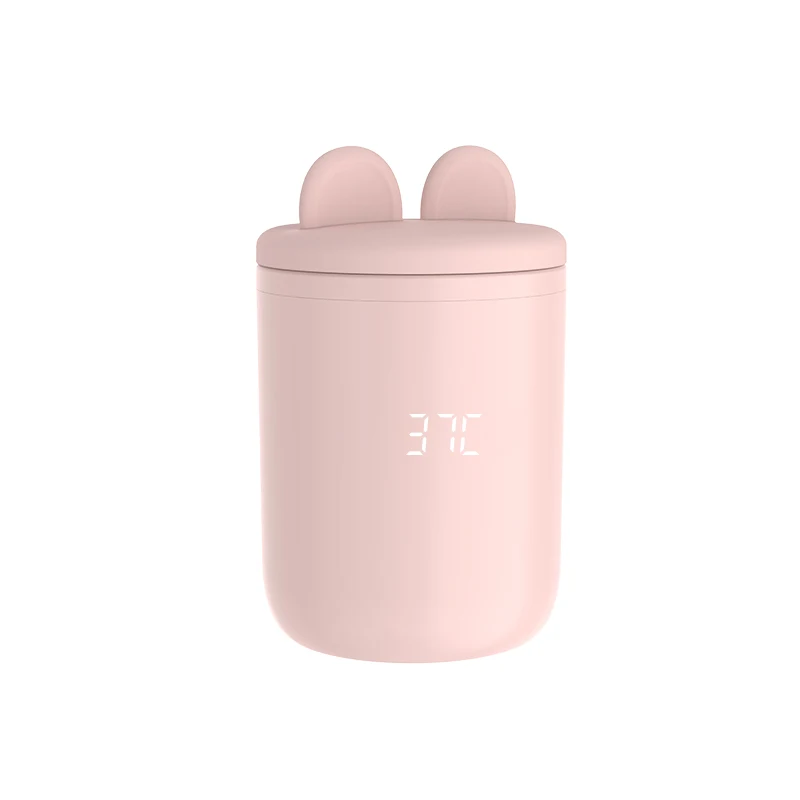 High Quality Portable USB 8800mAh Wireless Bottle Warmer Travel Milk Warmer White Baby Bottle Heater