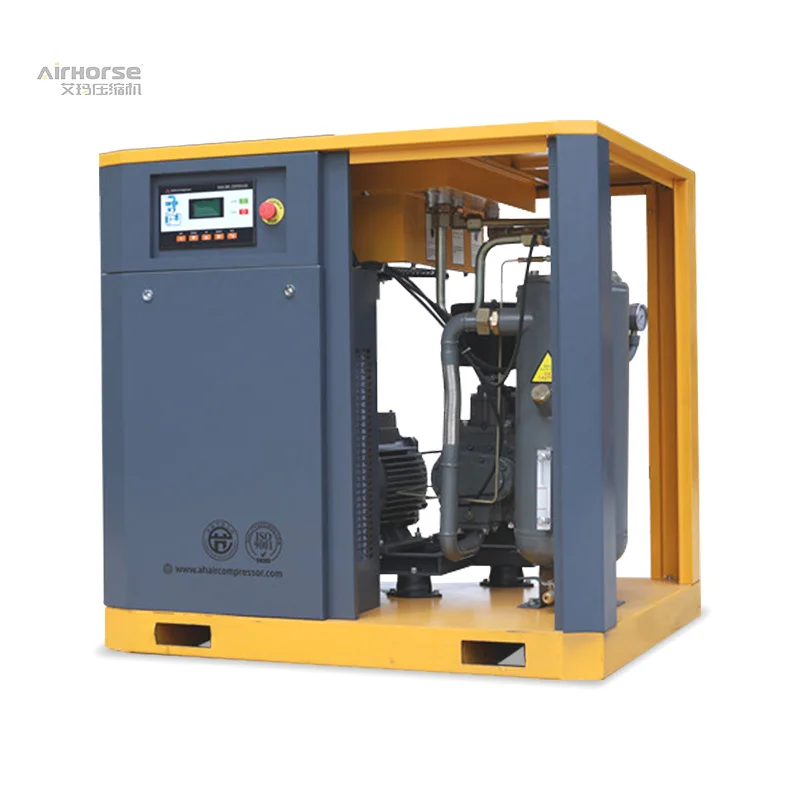 China Manufacturer 30HP 22KW Compressor Star Delta Starting 8bar 10bar Rotary Air Compressor