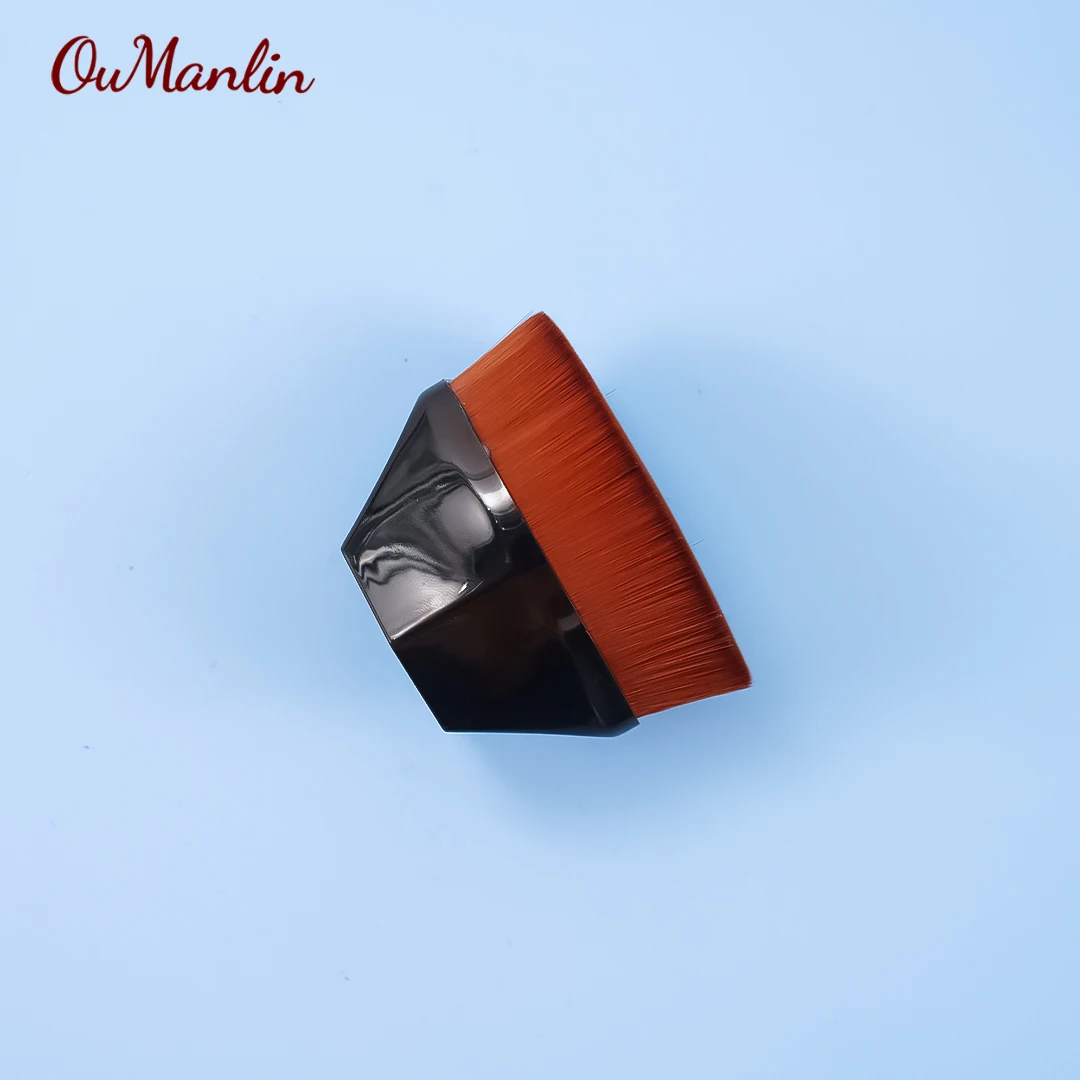 OumanLin, новинка, Лидер продаж, портативная Кисть для макияжа кремом, Алмазный 55 кистей для основы под макияж с коробкой для хранения (черный + розовый)