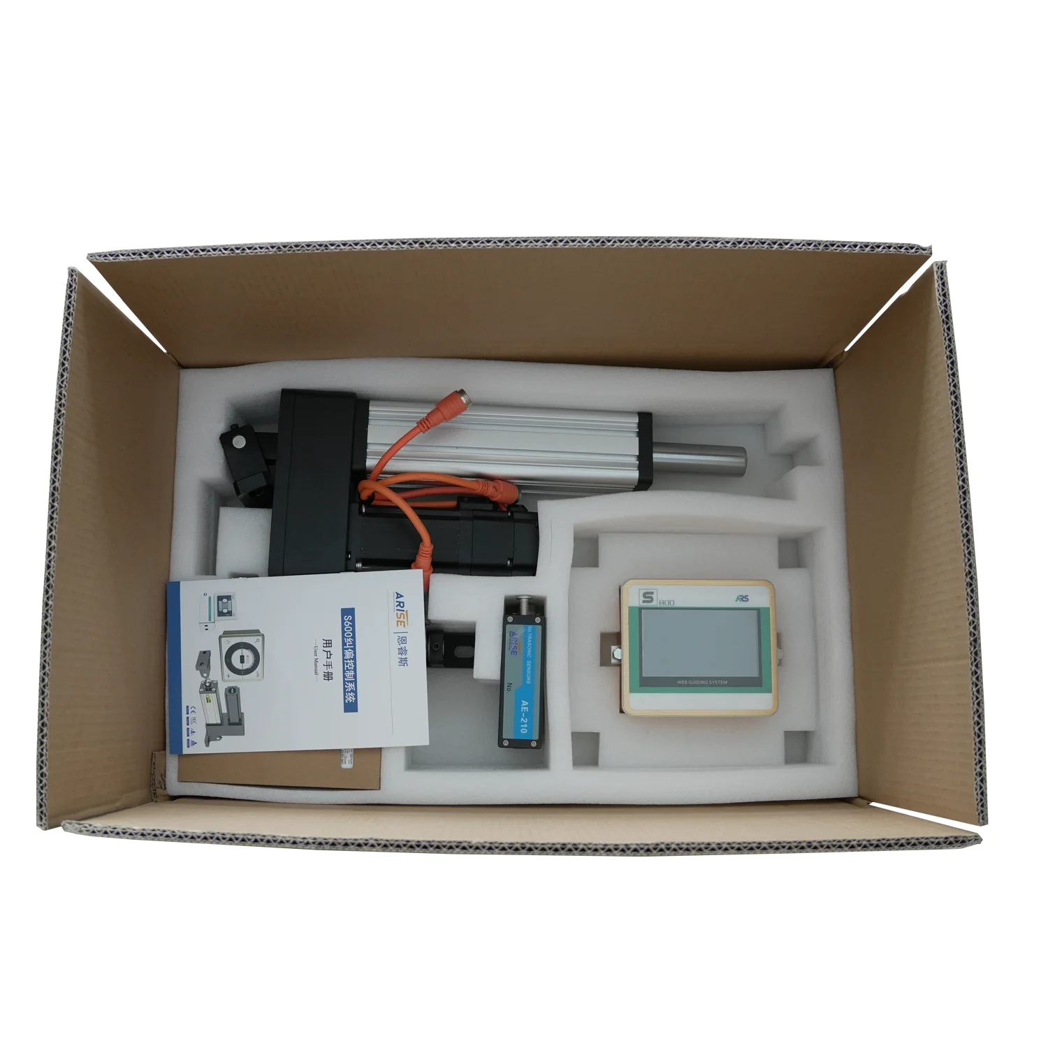 Europe best selling S800 split web guide system is aligned via EPC web guide control