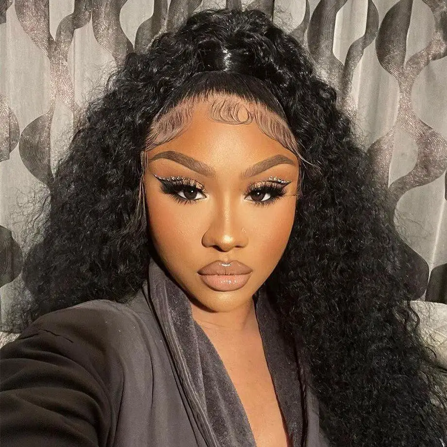 Frontal Glueless Full Hd Lace Wig,Cuticle Aligned Virgin Raw Indian Hair Wig,Unprocessed 100% Full Lace Human Hair Wig