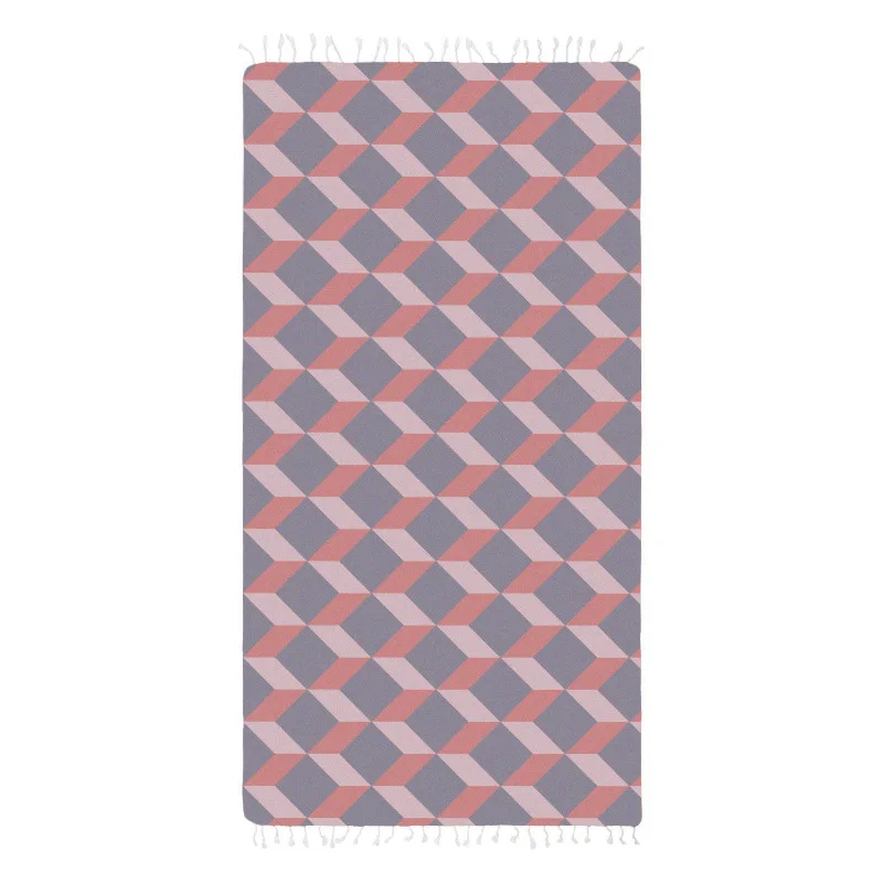 Custom 100% Turkish Cotton Beach Towel Large Soft Absorbent Quick Dry Oversized Bath Towels With Tassels Turkish Fouta