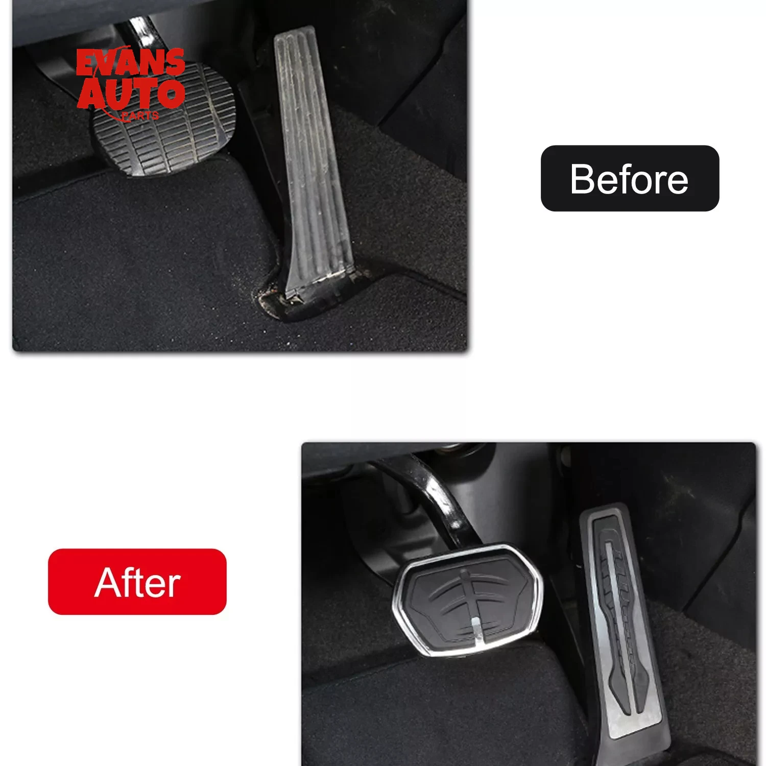 Car Brake Cover Car Car Rest Pedal Brake and Gas Pedal Covers stripe foot For bmw Pedal Covers