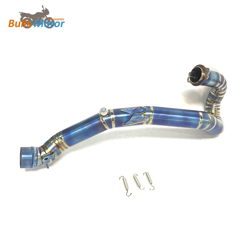 Offroad bike full exhaust system for  Husqvarn FE501 dirt bike exhaust slipon moto escape moto elbow modified bike exhaust