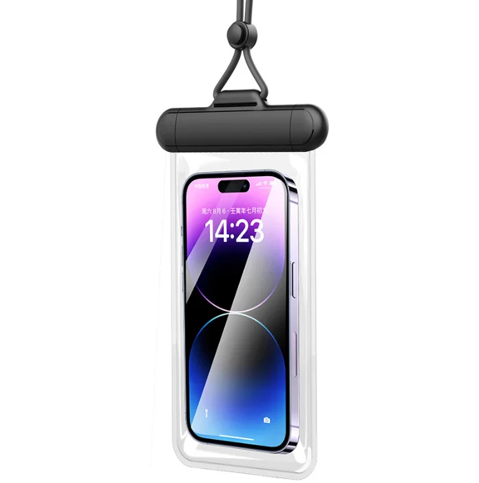 Customize Large Swimming Diving Mobile Phone Bags Cases Waterproof Pouch Beach TPU Waterproof Mobile Phone Bag Pouch Dry Bag