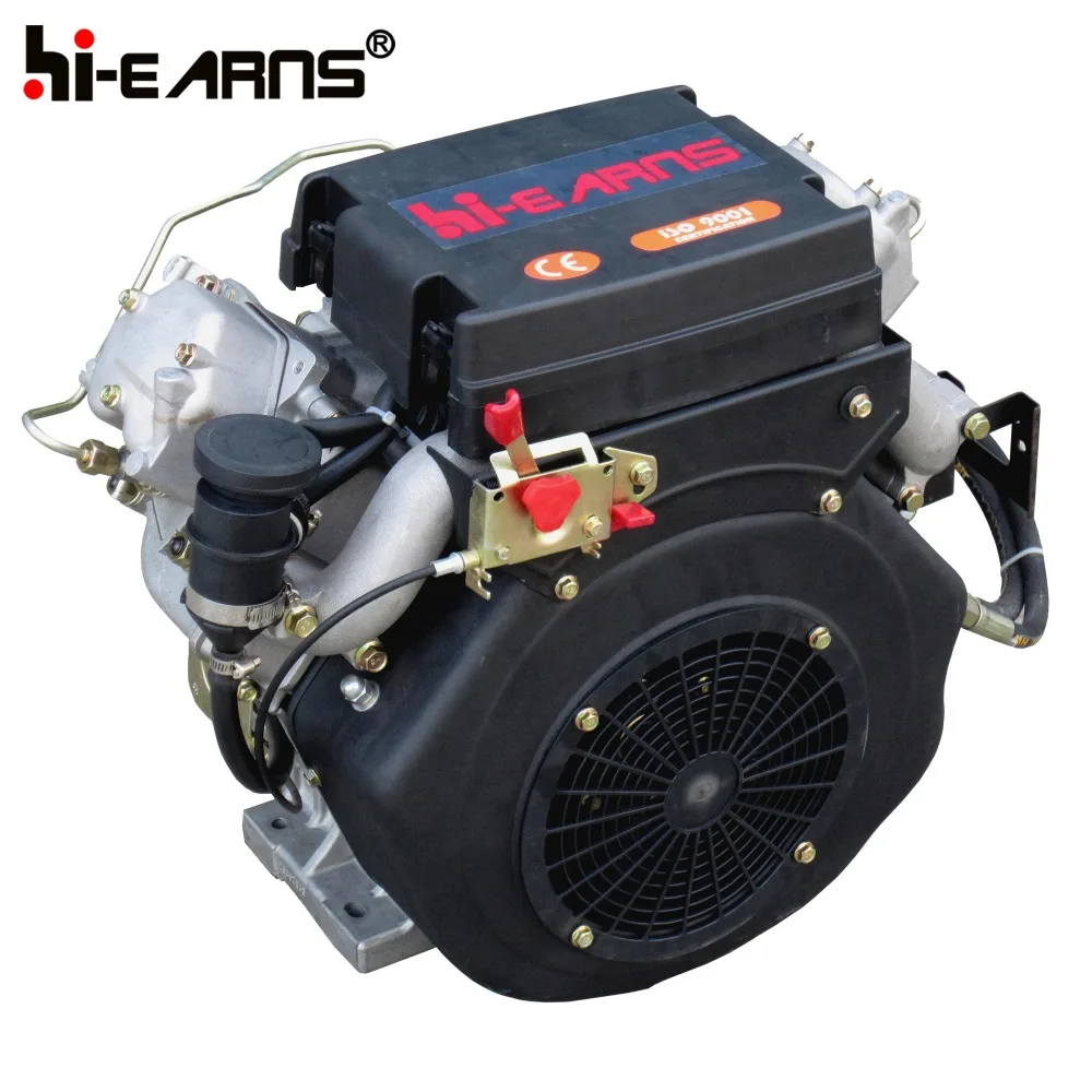 18hp 2V86 с воздушным охлаждением два цилиндра дизельный двигатель цена