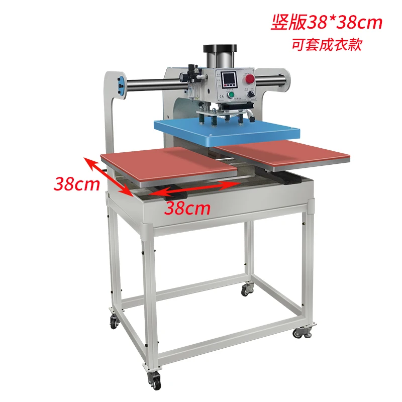 38x38cm Flat Heat Press Machine T.shirt Heat Press Machine Heat Press Machine for Cape Semi-automatic