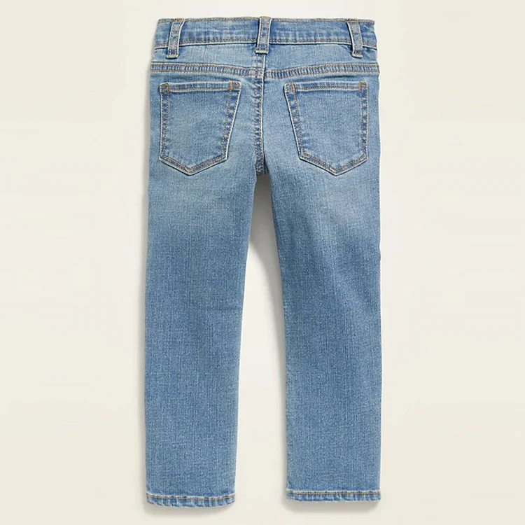 High quality toddler boy jeans paint splatters kids distressed jeans skinny stretch kids jeans