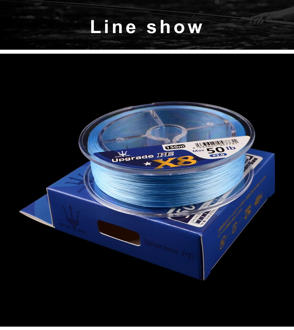 iLure 8 Braided Fishing Line Cheapest Fishing Monofilament Line Sinking Angling Line