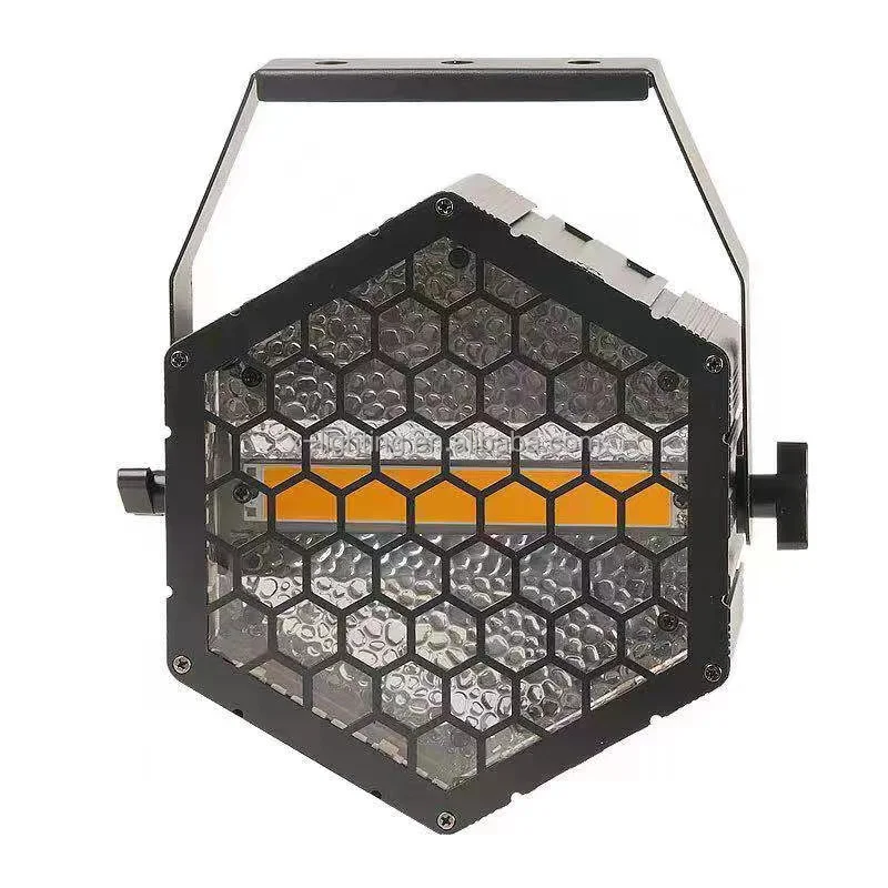 nightclub bar disco stage background light LED hexagon retro light