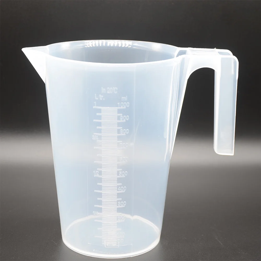 Custom Kitchen Laboratory Acid and Alkali Resistant Plastic Water Measuring Cup 1L 2L 3L 5L Candle Liquid Pouring Pitcher