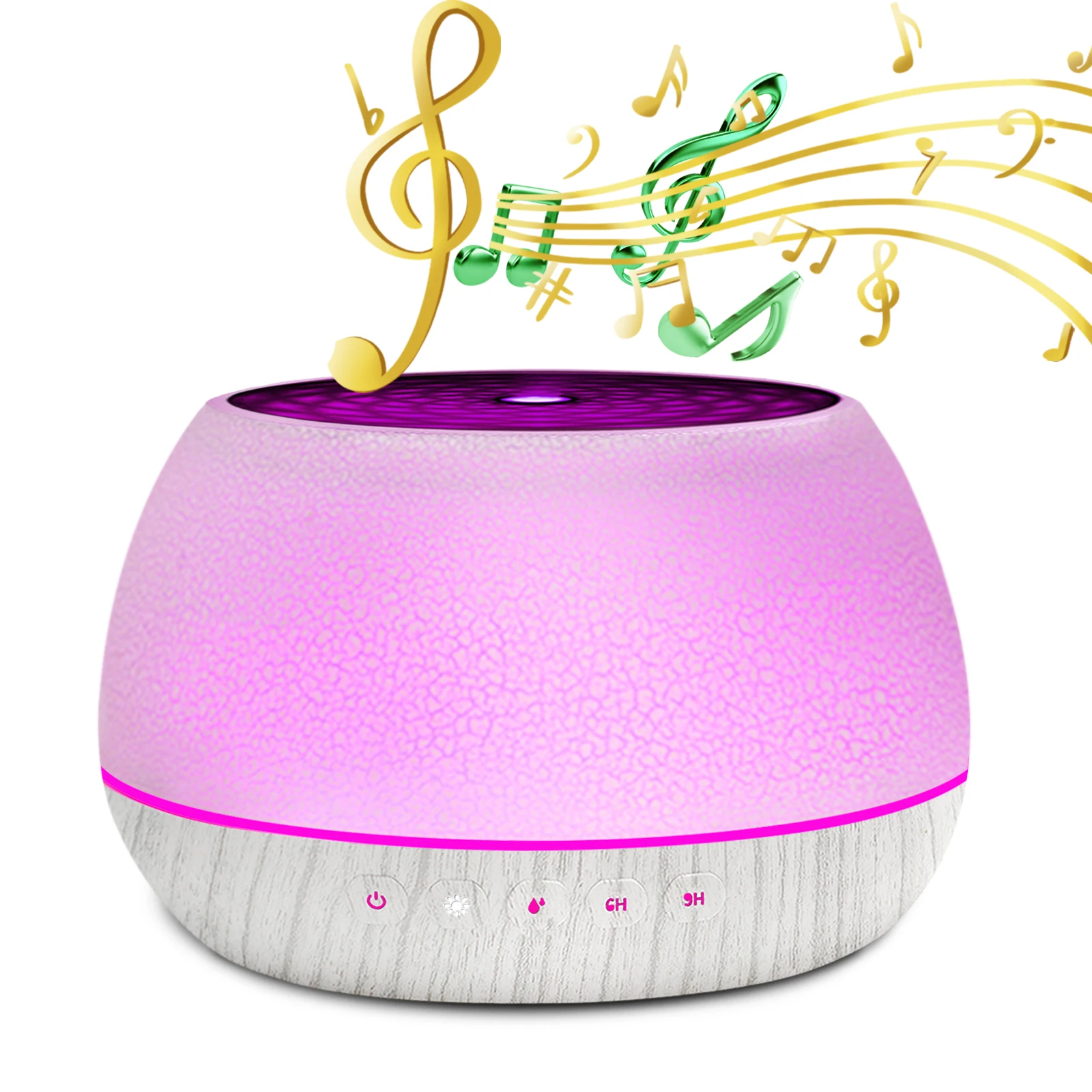 Aroma Diffusers with bluetooth speaker for Essential Oil Large Room, 1000ML Aromatherapy Diffuser humidifier