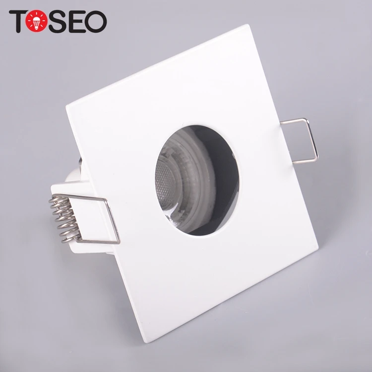 12 В 50 Вт mr16 алюминиевого сплава галогенные глубокую яму Встраиваемый светодиодный потолочная лампа