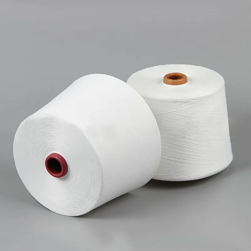 40s ring spun polyester yarn virgin manufacturer in china