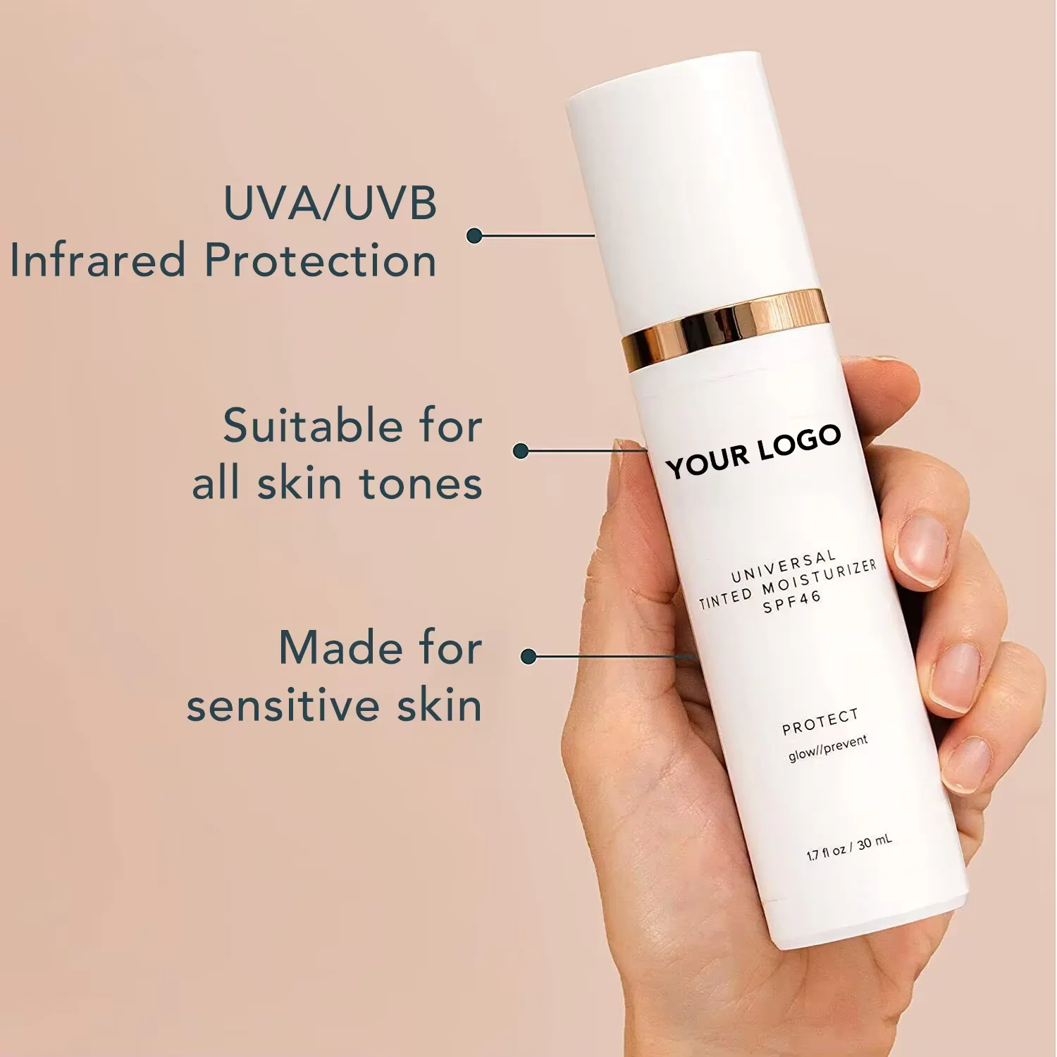 Power Grip Gel-Based Hydrating Face Primer Natural Whitening Concealer and Makeup-Smoothing Moisturizer