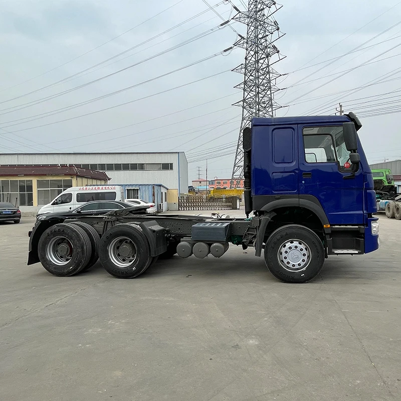sinotruk howo 6X4 diesel tractor truck 371 hp heavy duty tractor for sale