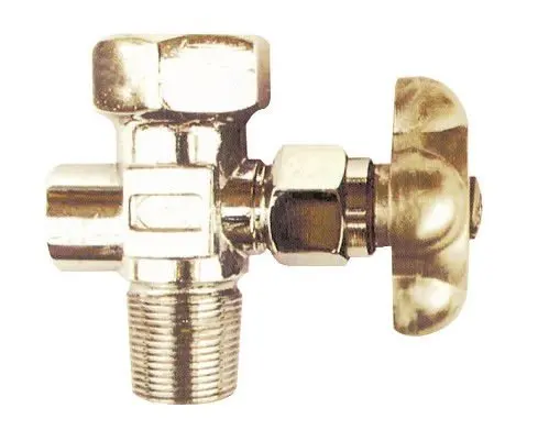 Needle type oxygen nitrogen air gas tank valve QF-7 inlet PZ27.8 outlet G5/8 made in brass
