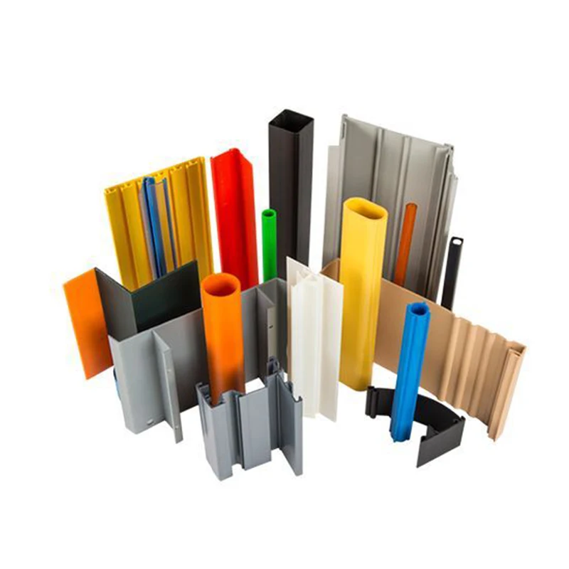 Direct manufactures customized extruded plastic profile ABS PP PE extrusion pvc plastic for construct