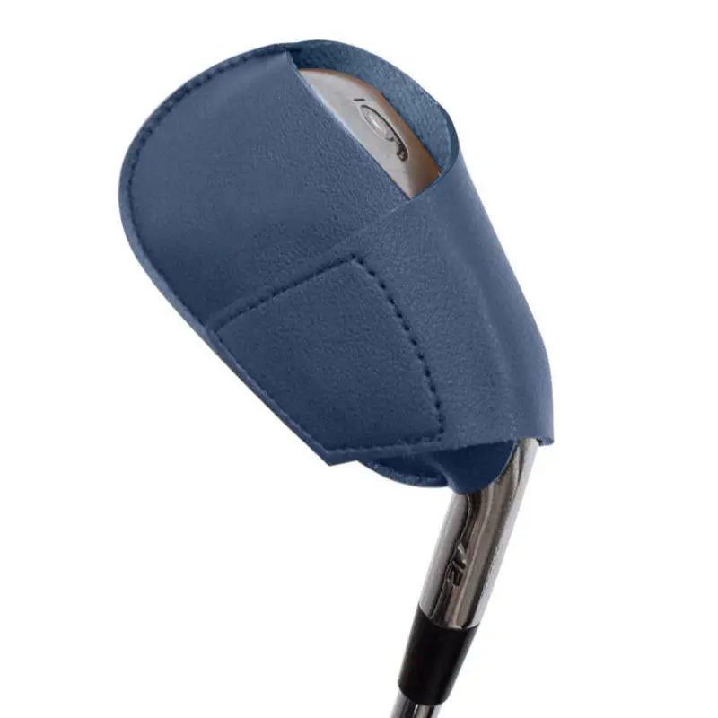 Hot selling outdoor PU material golf iron head cover for right-handed golf clubs golf club protector