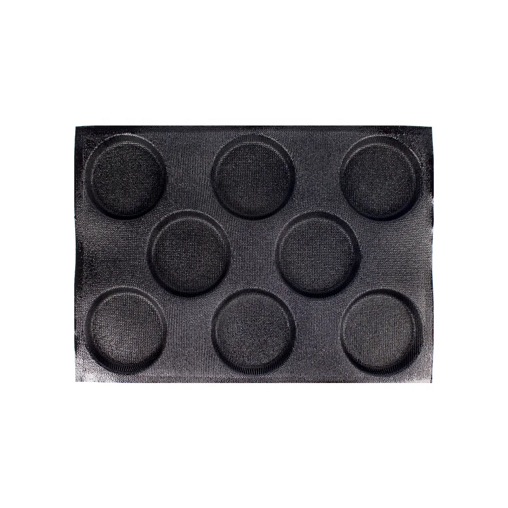 commercial Round non stick cupcake cake tool 8 subwany cup cake mould silicone baking mould