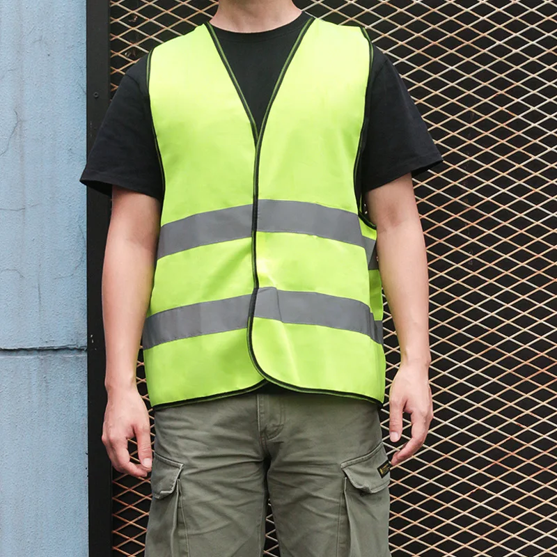 Hi-Viz Good Price Security Uniform Reflector Tape Safety Reflective Vest  safety jacket for Road Safety Workplace