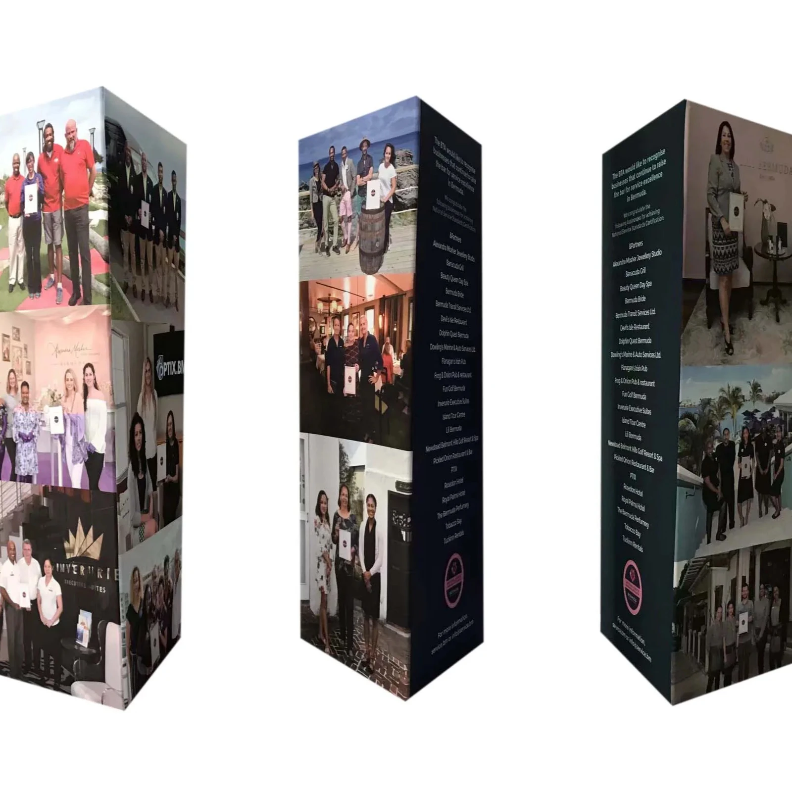 Foldable Trade Show Advertising Tension Fabric Display