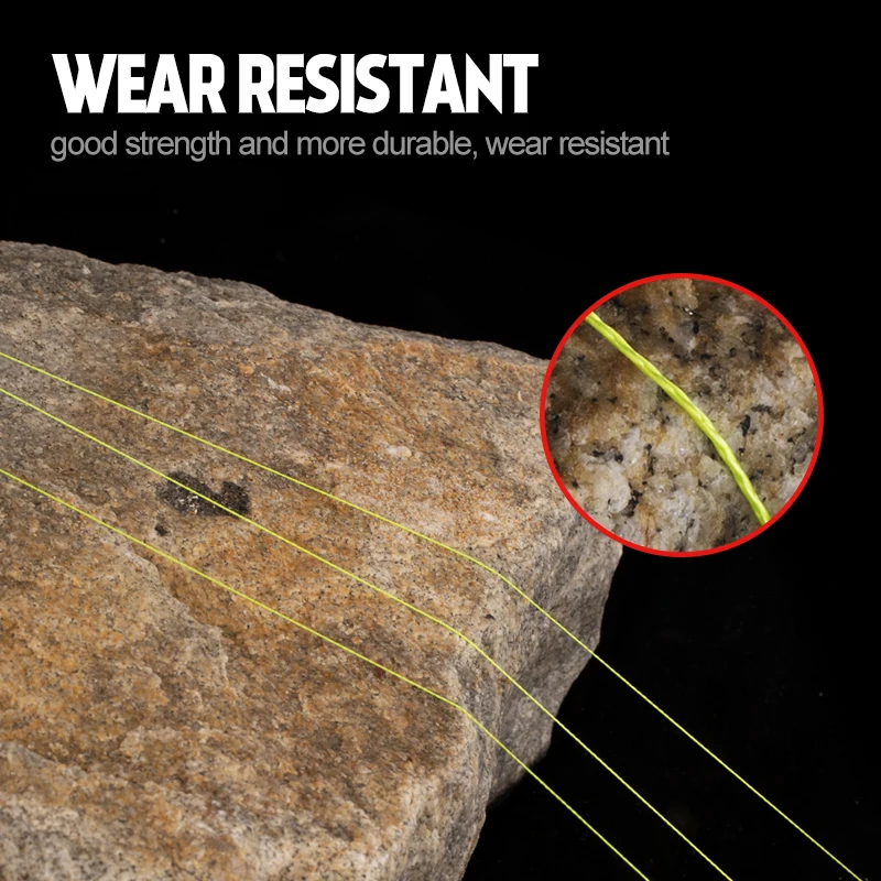 Hunt House 8 Strands Special Coating Layer Perfect Wear Resistant  Fishing Line