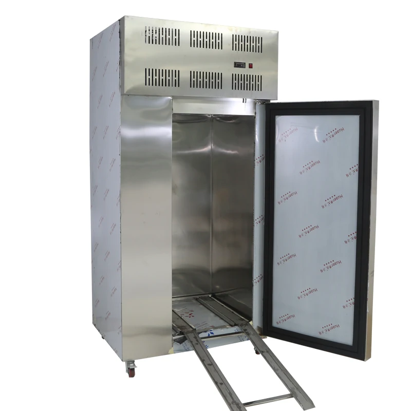 -45 degree 300L 500L 1000 Liter seafood meat snacks gelato quick freezing IQF blast freezer machine
