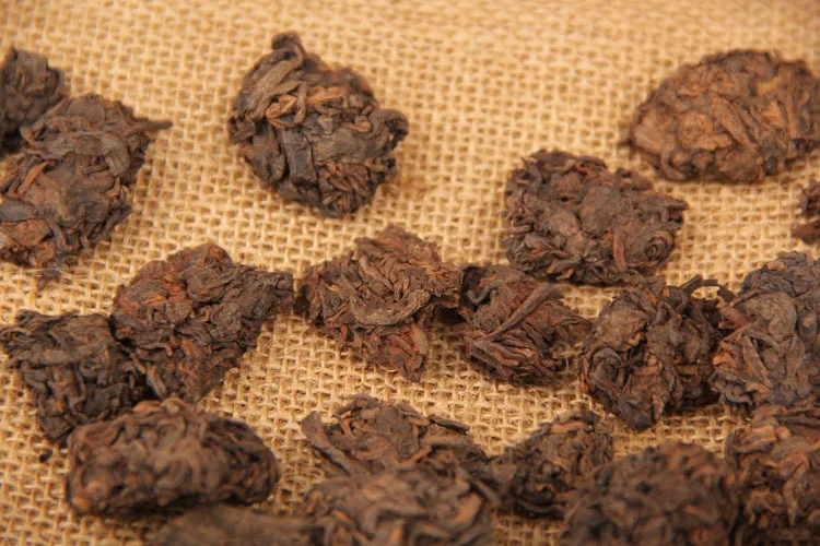 Заводская цена черный чай 2005 год золотой бутон Lao Cha Tou puer спелый menghai natural tuo cha 