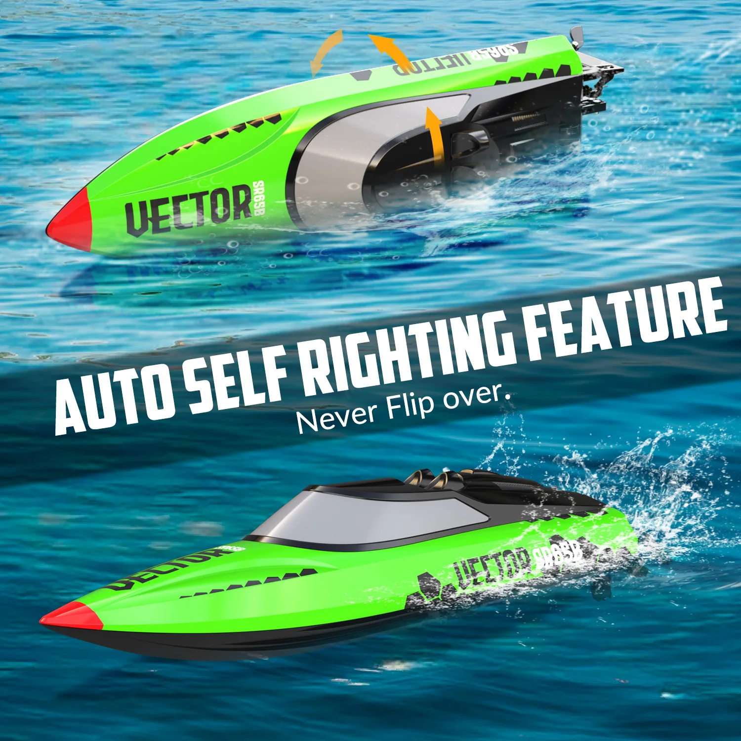 Volantex Manufacturer Wholesale Fast ABS RTR 2.4GHz Waterproof RC Boat Ideal Toy Gift for Kids, Wholesale Offer