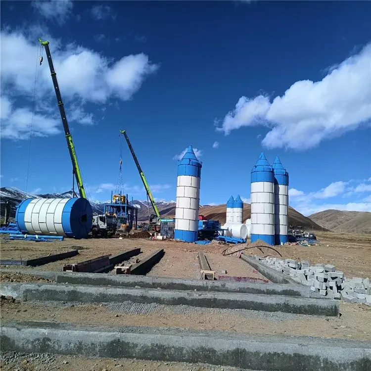 Full-automatic lime silo dosing device Multifunctional steel silo sheet cement silo