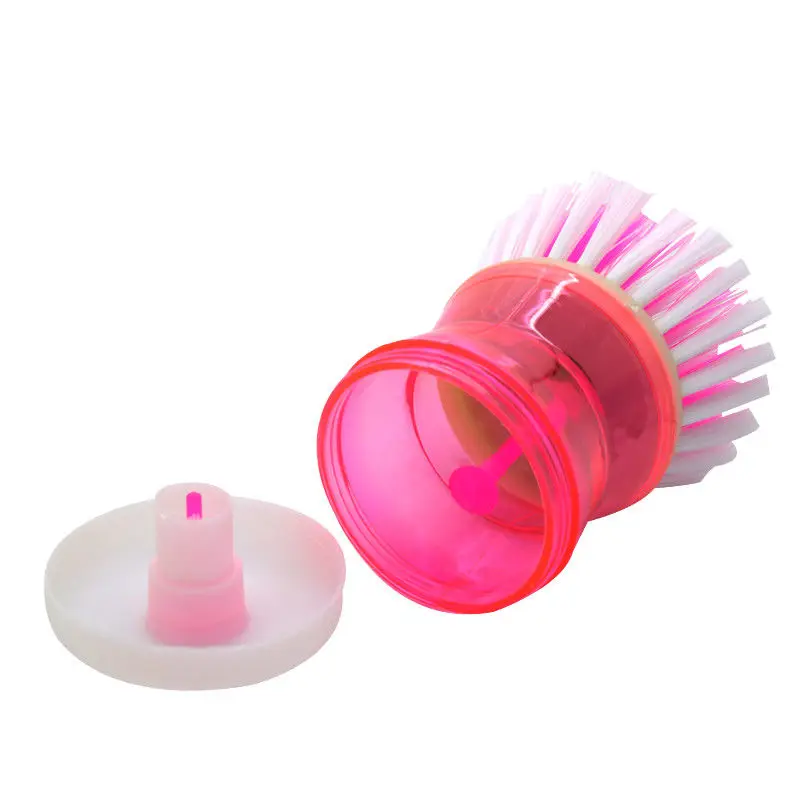 Щетка для мытья посуды, кухонная утварь для дома, с жидкостью для мытья посуды