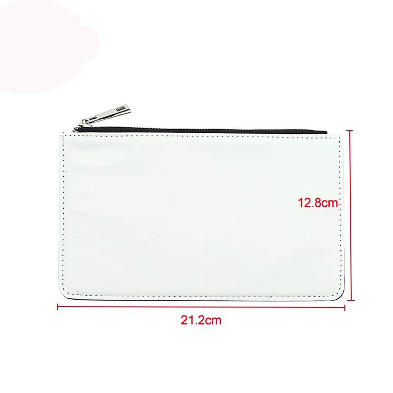 
New Arrival Yiwu High Quality PU Leather Sublimation DIY Pencil Case Custom Printed Pen Bag 