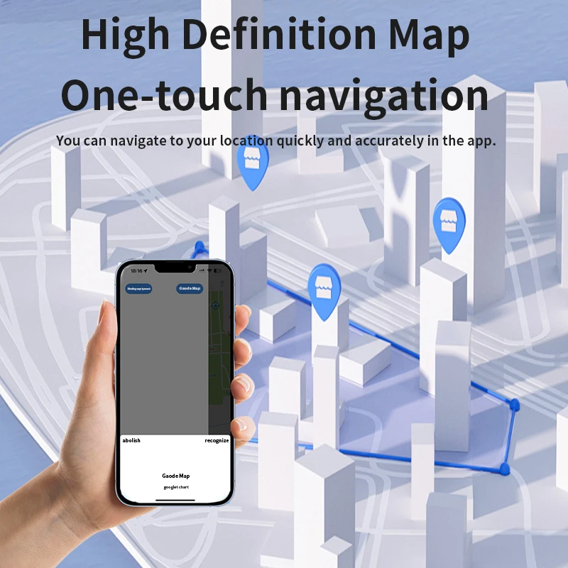 GPS-трекер для iOS и Android исторический трек-запрос Bluetooth несколько человек просмотр водонепроницаемое устройство с защитой от потери мультфильм