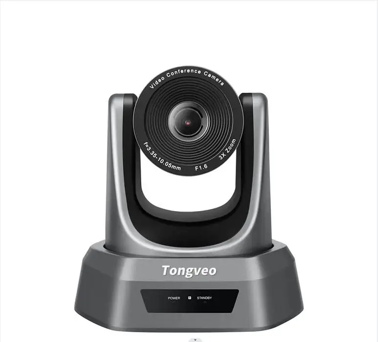 Недорогой лидер продаж Tongveo 1080p @ 60FPS ptz 3-кратный оптический зум в конференц-камерах для