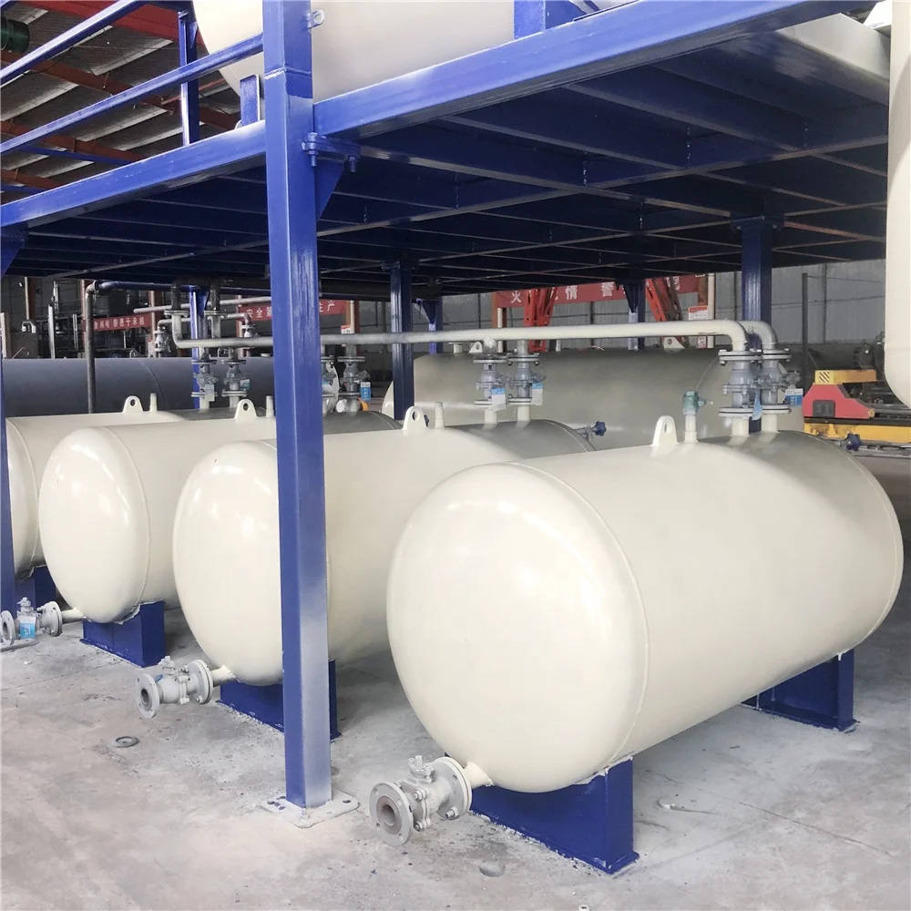 Plastic oil distillation diesel equipment