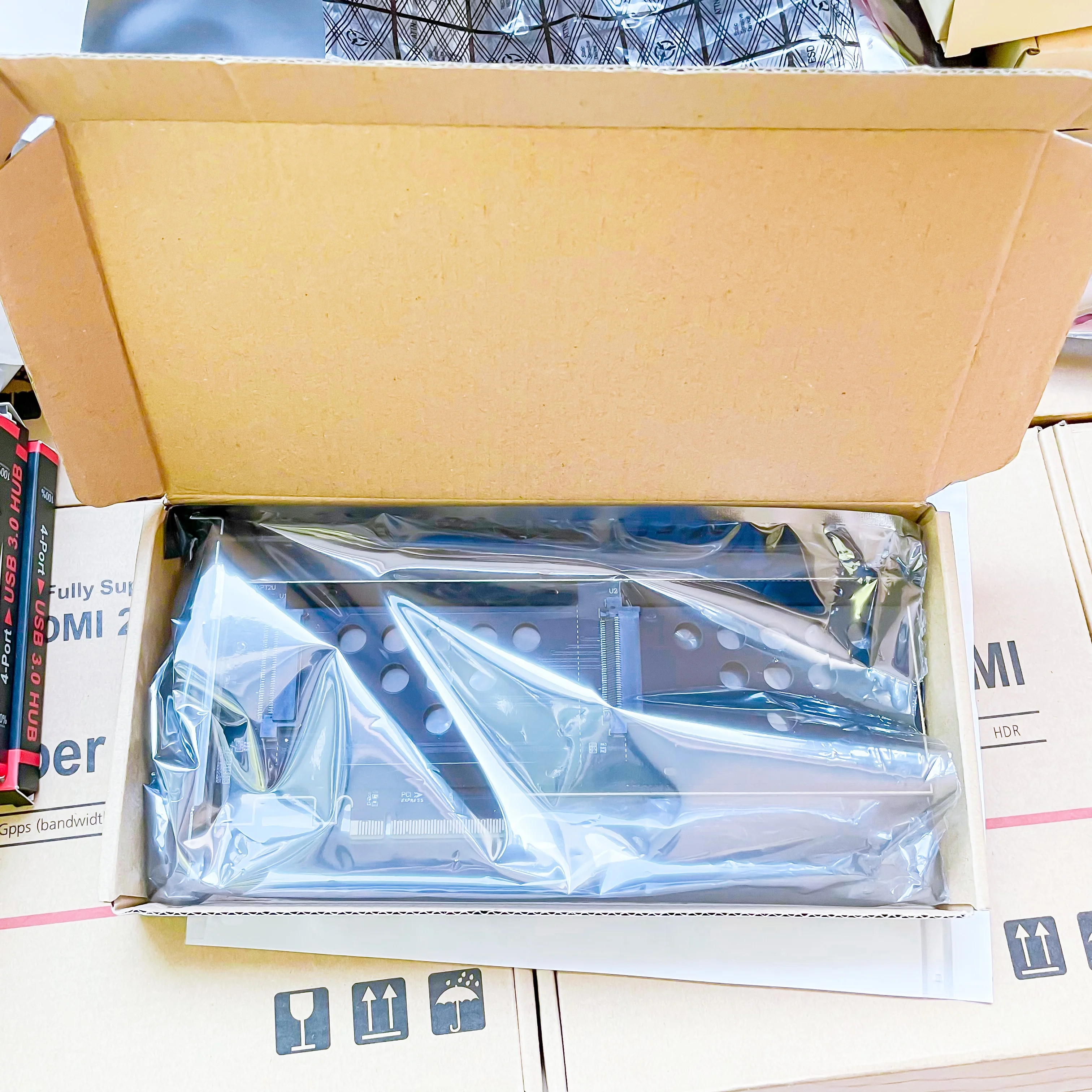 Двойной интерфейс U2 U.2 для Pcie x8 3 0 адаптер платы 32 Гбит/с высокой скорости SSD Pci-e Pci Express карты расширения