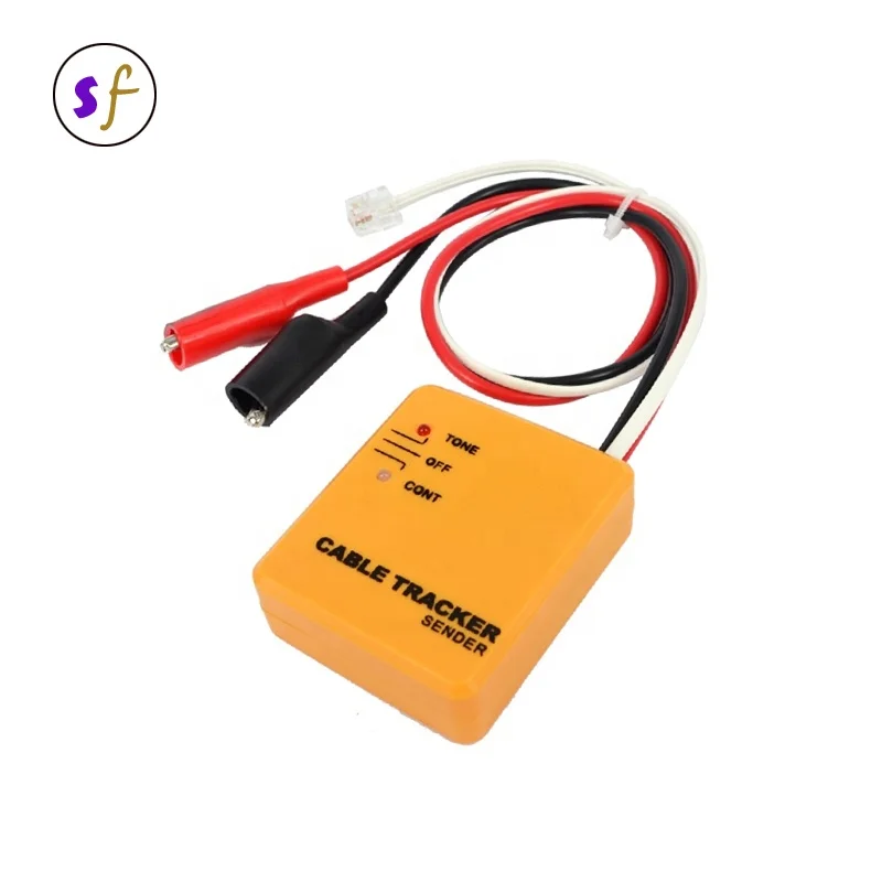 Network Tracker RJ11 Telephone Cable Tester  Wire Tracker Tracer Diagnose Tone Line Finder Detector