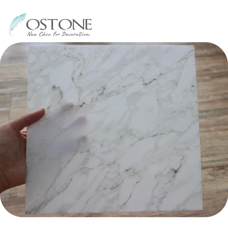 High Quality Best Price 1-1.5mm Bianco Carrara White Marble Tiles And Slabs Ultra-thin