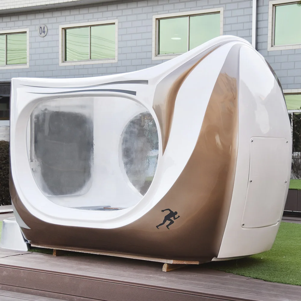 BG-9960 Hot Sale Freestanding Whirlpool Massage Acrylic Pool Outdoor Piscina with Treadmill Waterwalker